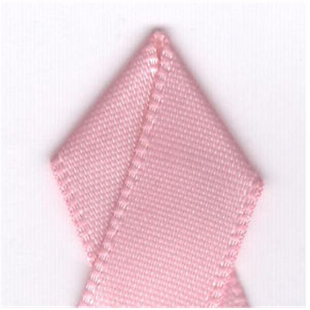 Papilion R074400090150100Y .38 in. Double-Face Satin Ribbon 100 Yards - Pink