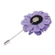 thumbnail image 5 of Hecho Boutonniere Stick Solapa Tie Pin Broche Flor Hombres, 5 of 9