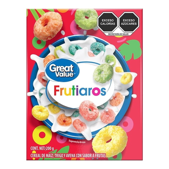 Cereal Great Value Fruti Aros 200 g
