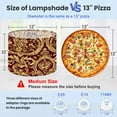thumbnail image 2 of Lampshades 2 Pack European 3D Flowers Damask Luxury Vintage Stripes Red Floral 13"x13"x10" Light Shade for Table Lamps Floor Lamp Shades Linen Desk Lampshade Replacement Easy Assembly, 2 of 8
