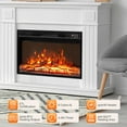 thumbnail image 6 of VINGLI  26" Electric Fireplace Inserts with APP & Remote Control, 1500W Recessed Stove Heater with 8H Timer, 3 Flame Colors, 5 Brightness for Indoor Use, ETL, 6 of 7
