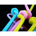 thumbnail image 1 of 50pcs Multi-shaped Pegeant Plastic Drinking Straws Wedding Birthday Party, 1 of 5