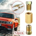 thumbnail image 5 of BUYISI 12Pcs/Set 3/16\\\" Brake Line Repair Female Union Inverted Nuts Tube Brake Line Service Busbar Joint Reverse Nut Fitting Pipe, 5 of 5