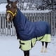 thumbnail image 1 of Manta de Invierno para Caballos con Cubrecuello, Resistente Al Frío, Cálida, Transpirable, Resistente Al Viento, Impermeable, Ropa Ecuestre Azul marino M, 1 of 8