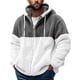 thumbnail image 1 of Men's Personalized Casual Printing Long Sleeve Zipper Sweater Thick Cotton Suit WinterXL, 1 of 5