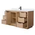 thumbnail image 2 of Wyndham Collection Wcf282860s-Vca-Unsmxx Maroni 60" Free Standing Single Basin Vanity Set, 2 of 7