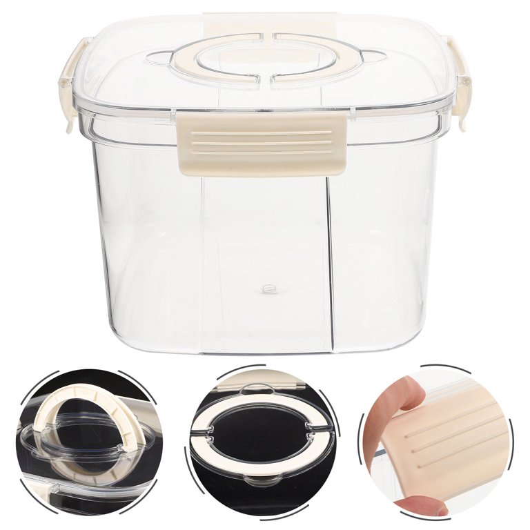 Rice Tank Airtight Food Storage Container With Lid - Temu