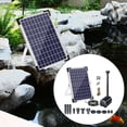 thumbnail image 2 of Solar Energy Water Pump Garden Fountains Solar Landscape Fountain 10W 7V, 2 of 11