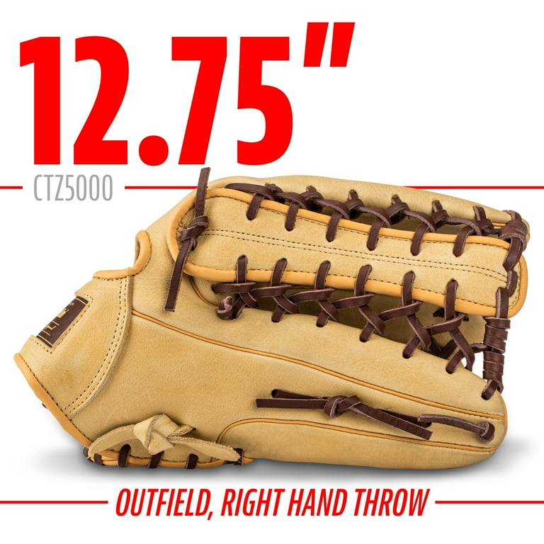 Franklin Sports CTZ5000 Cowhide Leather Baseball Outfield Glove