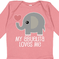 thumbnail image 4 of Inktastic My Abuelita Loves Me Gift Boys or Girls Long Sleeve Baby Bodysuit, 4 of 5