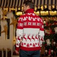 thumbnail image 4 of Suéteres navideños, suéteres de cuello alto, suéteres de punto, suéteres de cuello alto de manga larga, suéteres casuales para hombres, tops cálidos de invierno, 4 of 6