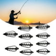 thumbnail image 3 of 10pcs 6 Wire Carp Fishing Feeder Swim Feeders Spring Sinker 15-30g 30g, 3 of 8