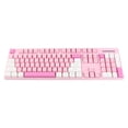 thumbnail image 2 of Mechanical Gaming Keyboard, 104 Keys USB Wired Computer Keyboard, Plug and Play, Compact Keyboard for  XP 7 8 10 11 for OS X, 2 of 7