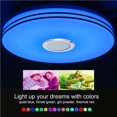 thumbnail image 4 of Matsuzay Luz de techo LED RGB 36 W Luz de techo LED con altavoz Bluetooth Lámpara de techo de cielo estrellado para dormitorios Decoración para sala de Accesorios para electrodomésticos Matsuzay HA047565-00, 4 of 6
