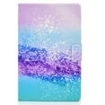 thumbnail image 3 of SaniMore Case for Lenovo Tab M10 10.1 inch 3rd Generation TB-328F, PU Leather Tablet Auto Wake/Sleep Card Holder Anti-slip Strip Kickstand Shockproof TPU Backplane Wallet Case, Colorful Sand, 3 of 12