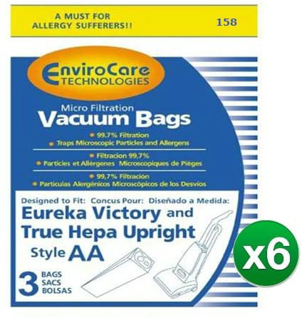9 Bissell Samsung Vacuum Cleaner Bags Style 1 & 7 30861 Microlined DVC 