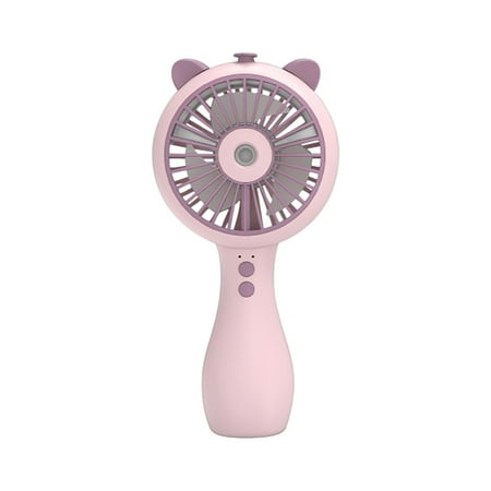 

Jpgif LS52 Mini Desktop Handheld Fan USB Rechargeable Portable Hydration Spray Fan