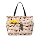 thumbnail image 1 of Disketp Beagle Dog On Brown Bolsa de Playa de Gran Capacidad, Bolso Impermeable y a Prueba de Arena para Mujer, Ideal para Playa, Piscina y Natación, 1 of 7