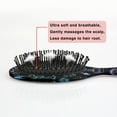 thumbnail image 5 of Black Halloween Ghost Spider Pattern Hair Brush,Girls Detangling Hair Brush,Glide Through Tangles with Ease for Wet & Dry Hair,8.8"X2.8", 5 of 7