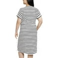thumbnail image 5 of Chaps Crewneck Knit Short Sleeves Dress, Women's XL, 5 of 7