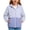 Light Blue, variant on Girls Hooded Jacket Kids Lightweight Color Block Toddler Rain Coats with Pockets Packable Windbreaker Outerwear Size 5-16 Years Light Blue