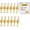 12Pcs | Ball Gold, variant on Magnetic Necklace Clasps and Closures, 12PCS Gold & Silver Magnetic Lobster Clasp Extenders for Necklaces & Bracelets, Easy Jewelry Converter for Women, Seniors, and Everyday Wear