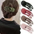 thumbnail image 2 of Unique Wide Large Hair Claw Clip Ponytail Claw Wide Hair Holder Barrettes Hair Adornment Hair Ornaments, 2 of 8