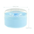thumbnail image 2 of CUITING 1 set Fluffy Body Powder Case Talcum Powder Puff Container Kits with Powder Puff for Baby Infant, 2 of 7