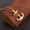 Gold, variant on Stainless Steel Pendant Necklace Pirate Anchor Antique Silver Gold 23.5" A257