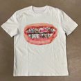 thumbnail image 1 of Y2K Punk Personalidad Ropa de calle de manga corta Cuello redondo Camiseta transpirable para hombres y mujeres, 1 of 5