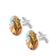 thumbnail image 2 of Kangaroo Elegant Stainless Steel Shirt Clip Cufflink Set for Formal Attire - for Business Meetings and Special Occasions, 2 of 6