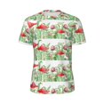 thumbnail image 6 of Rocae Amanita Fly Agaric for Men's Mesh Quick-Dry Short Sleeve Workout T-Shirt,Mens Crew Neck Tee Lightweight Soft Classic T Shirts X-Small, 6 of 9