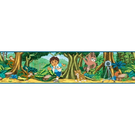 Nickelodeon - Go Diego Go Self-Stick Border
