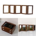thumbnail image 4 of DOLITY 5 Hinged Picture Frame Five Fold Frames Desk Modern Folding Photo Frame Foldable, 4 of 9