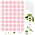thumbnail image 1 of Uxcell 50 Paquete Clips de Pared para Plantas, Clips para Plantas Trepadoras con Pegatina Acrílica para Soporte de Vides [Rosa-Rosa], 1 of 7
