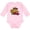 AD-Pink, variant on Cinco De Mayo with Sombrero Boys or Girls Long Sleeve Baby Bodysuit