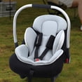 thumbnail image 4 of Soporte para la cabeza del bebé, inserto para asiento de coche, cojín para cochecito de bebé, inserto para asiento, forro de fibra de poliéster transpirable, tapete para asientos de coche, cochecito d, 4 of 8