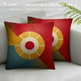 thumbnail image 3 of JEUXUS  New Mexico State Flag Pillow Cover, New Mexico Flag Throw Pillow Covers, 3 of 5