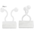 thumbnail image 1 of Plant Climbing Wall Fixture Clips 50Pcs Invisible Wall Vines Fixing Clips Wall Sticky Hook , Plant Climbing Wall Fixer with Self-Adhesive Hook ,Plant Clip Vines Holder for Home Decoration, 1 of 7