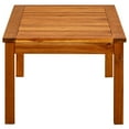 thumbnail image 6 of Patio Coffee Table Charmma Wood Patio Table 35.4"x19.6"x14.1" Solid Acacia Wood, 6 of 7