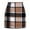 1-Khaki, variant on Lhpant Women's Mini Skirts 2026 Fall Winter Wool High Waisted Bodycon Plaid Pencil Skirts Casual Trendy A Line Stretch Skirt Brown L