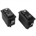 thumbnail image 3 of 16Pcs Power Window Sunroof Switch Illuminated for E30 E24 E28 From 09/1986 61311381205 / 61 31 1 381 205, 3 of 8
