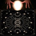 thumbnail image 4 of Yokua Table Cover Astrology Oracles Game Mat Square Shape Pendulum Altar Table Cloth, 4 of 9