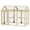 Natural Wood, variant on PawHut Dog Crate End Table, Small Dog Cage Furniture with Two Opening Sides, Lockable Door, White MDF Puppy Kennel Indoor, Decorative Pet House for Living Room, 23L x 32W x 26H