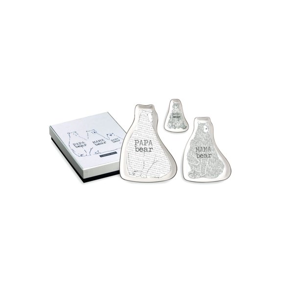 Rosanna Love You More Three nesting trays, 7×5 5.75×4.5 3×2.5, Multi