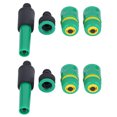 thumbnail image 3 of Garden Hose Fitting Kit, Green Universal Hose Connector G1/2 2 Set  For Watering, 3 of 8