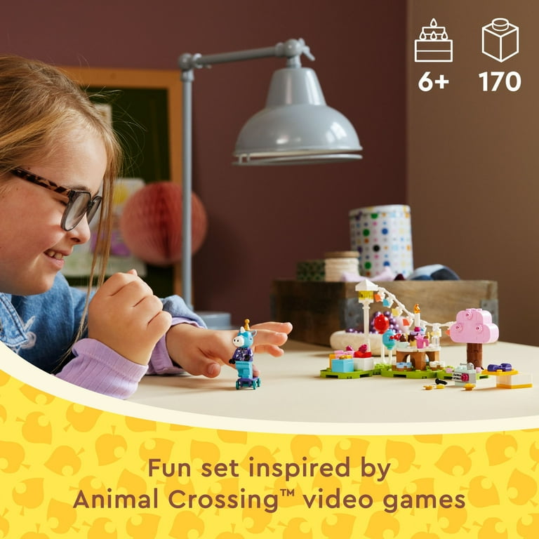 LEGO Animal Crossing Julian's Birthday Party Video Game Toy for