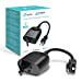 thumbnail image 3 of TP-Link Kasa Smart Wi-Fi Outdoor Plug-In Dimmer, 3 of 15