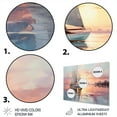 thumbnail image 3 of Designart "Dreamy Regatta Sail Boat II" Boat Metal Wall Art, 3 of 5