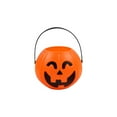 thumbnail image 1 of RKSTN 7Cm Plastic Pumpkin Bucket, Halloween Candy Bucket A, 1 of 3